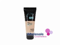 6 x Maybelline Fit Me Matte & Poreless Liquid Foundation - 103 PURE IVORY
